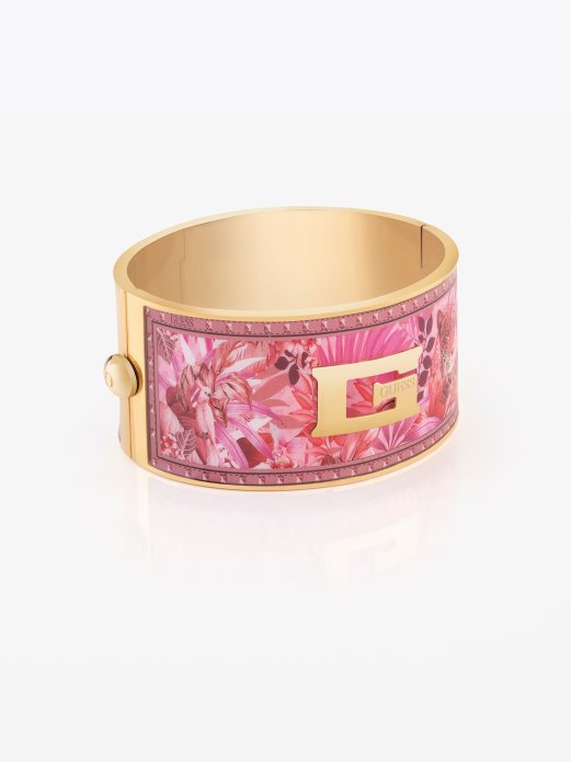 Guess Shopping Narukvica Od žbuke Multi Roza