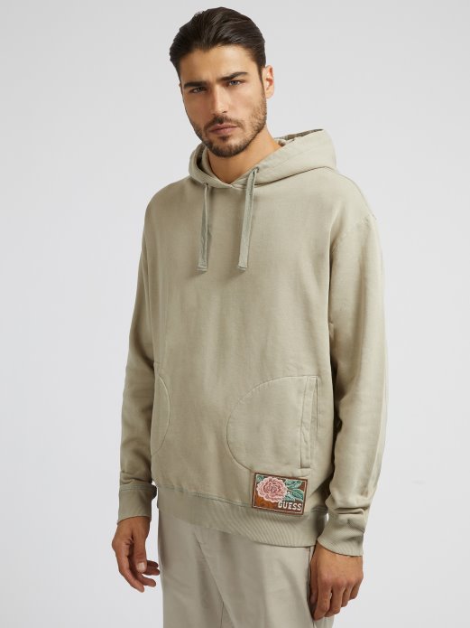 Guess Shopping Natrag Majica S Printom Siva