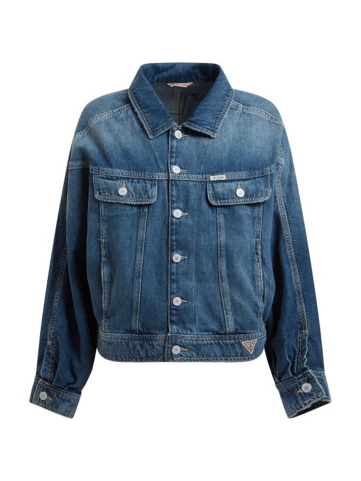 Guess Shopping Natrag Vez Traper Jakna Plava