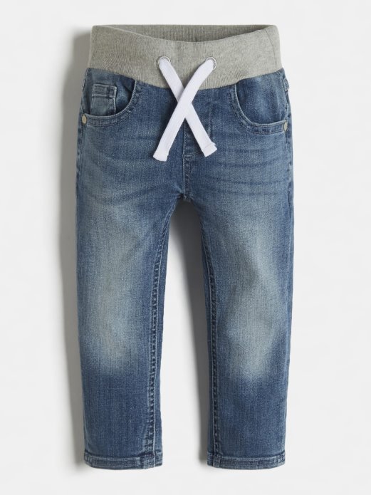 Guess Shopping New Fit Traper Hlače Plavi Trend