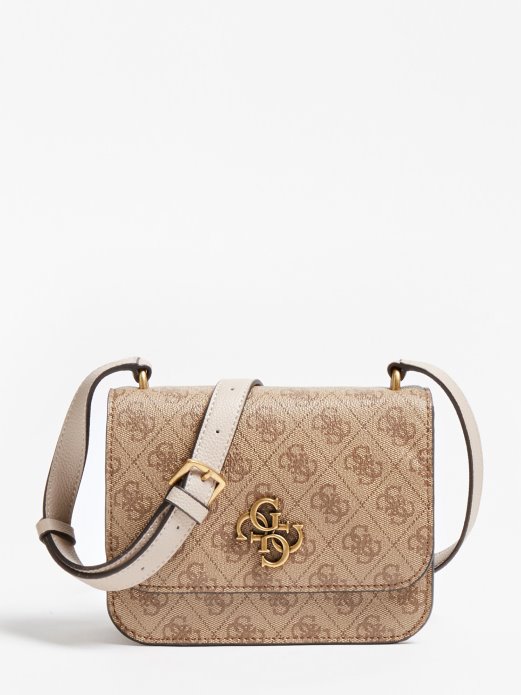 Guess Shopping Noelle 4g​​​logo Mini Crossbody Smeđa