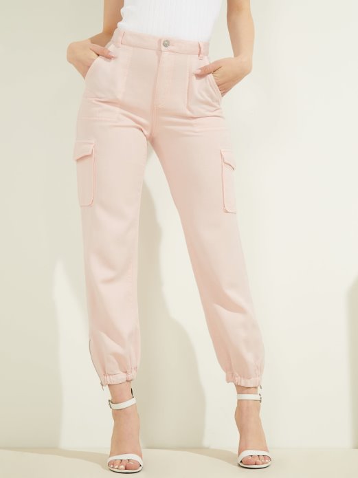 Guess Shopping Opuštene Chino Hlače