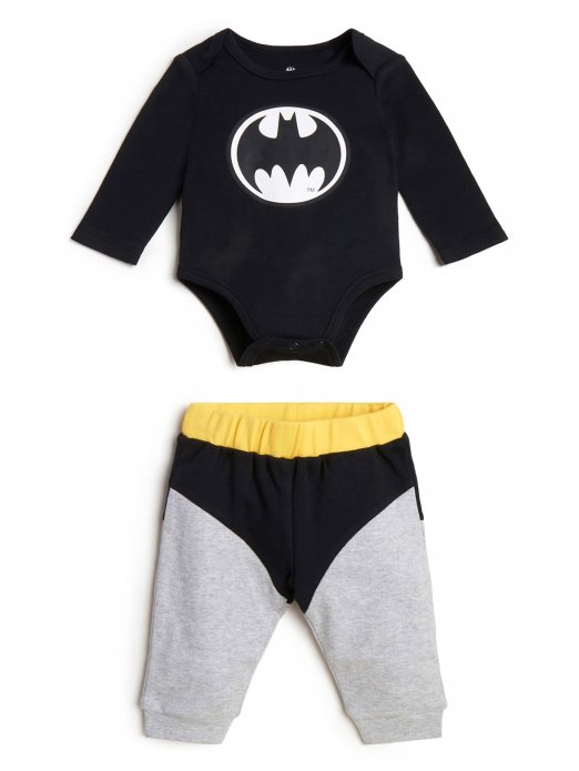 Guess Shopping Originals X Batman Komplet Bodi I Hlače (0-12m)