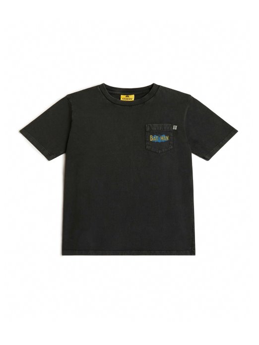 Guess Shopping Originals X Batman Majica (djeca 4-14) Jet Crna