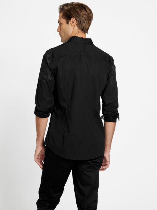 Guess Shopping Orrin Košulja Jet Crna