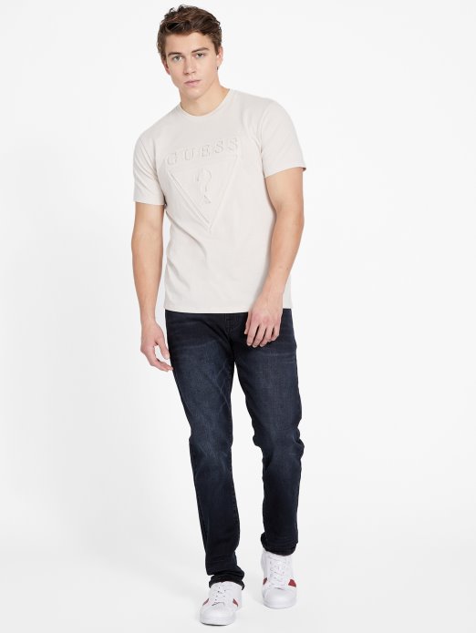 Guess Shopping Overnight Oats Logo Majica S Ovratnikom