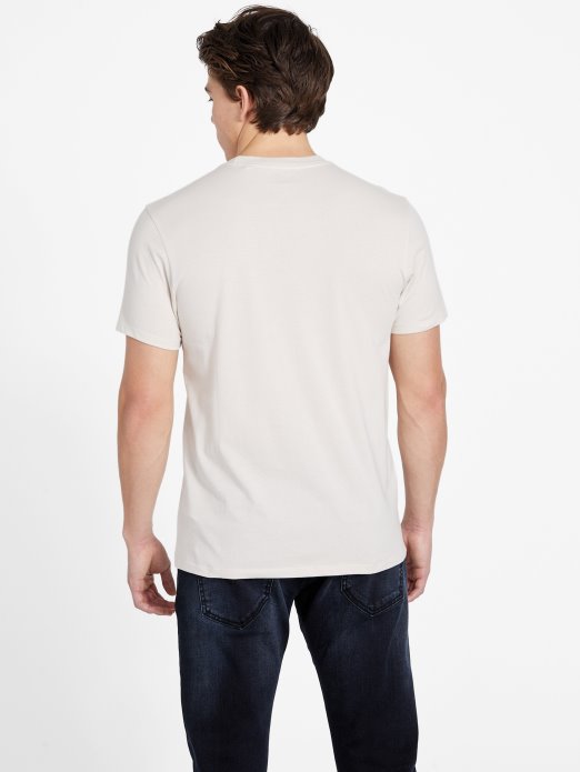 Guess Shopping Overnight Oats Logo Majica S Ovratnikom