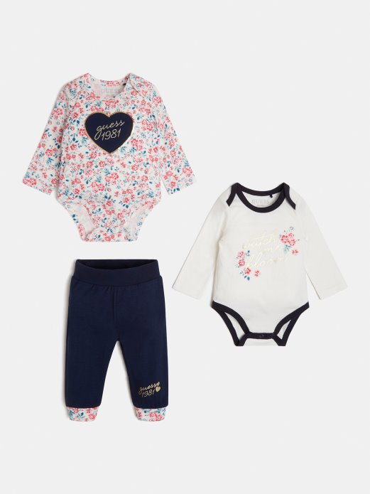 Guess Shopping Paket 2 Komplet Za Tijelo I Hlače Plavi Multi Novi Trend