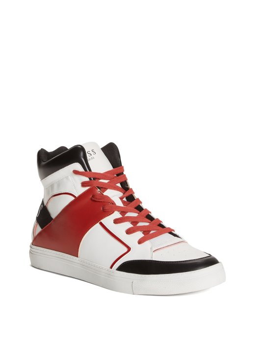 Guess Shopping Pelso Visoke Tenisice Bijele