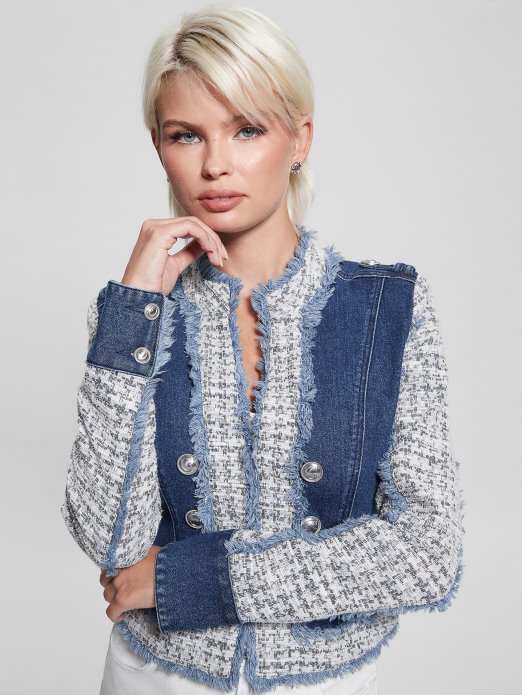 Guess Shopping Pista Traper Jakna Od Tvida Manon Pranje