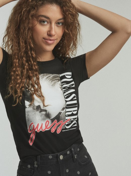 Guess Shopping Place Ispis Usjev Usjev Crop