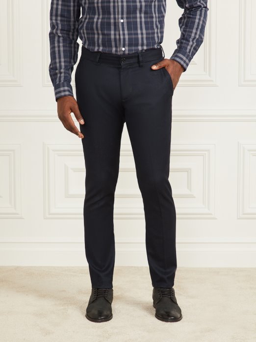 Guess Shopping Plave Elegantne Eko Ciro Napoli Hlače