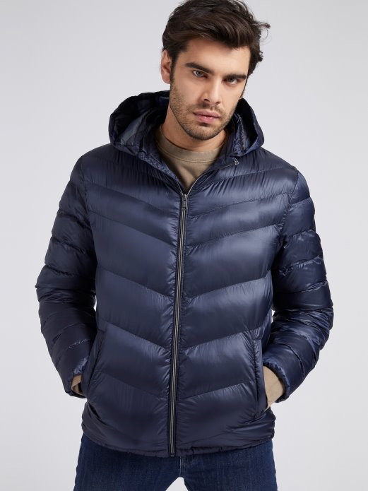 Guess Shopping Podstavljena Jakna Plava