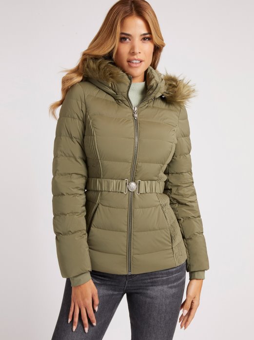 Guess Shopping Pravi Puffer Zeleni