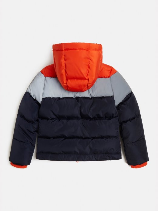 Guess Shopping Prednji Logo Pufer Plava