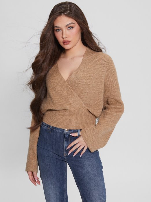 Guess Shopping Pustinjska Oluja Multi Eco Nora Džemper