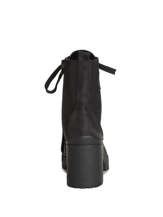 Guess Shopping Quincy Najlonske čizme S Petom Crne1