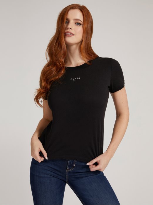 Guess Shopping Rabljena Majica Tamno Siva