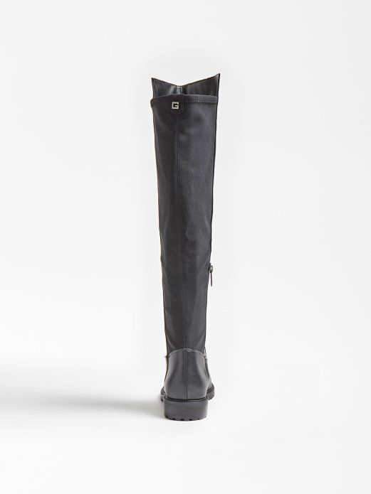 Guess Shopping Raniela čizma S Okruglim Prstima Crna