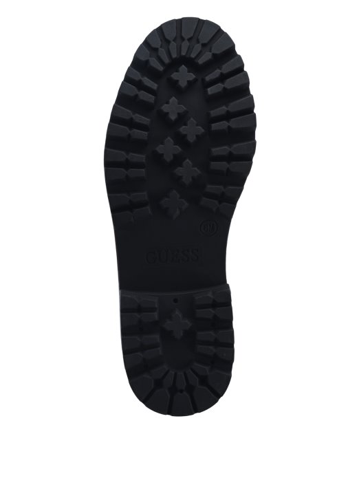 Guess Shopping Ravne Borbene čizme Crne1