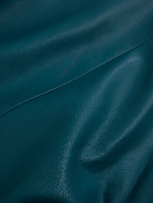 Guess Shopping Regal Teal Multi Kelly Ravne Hlače Od Umjetne Kože