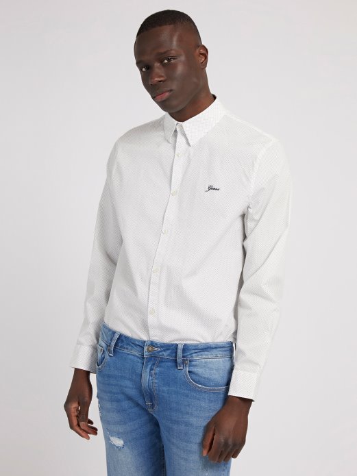Guess Shopping Regular Fit Shirt Bijela
