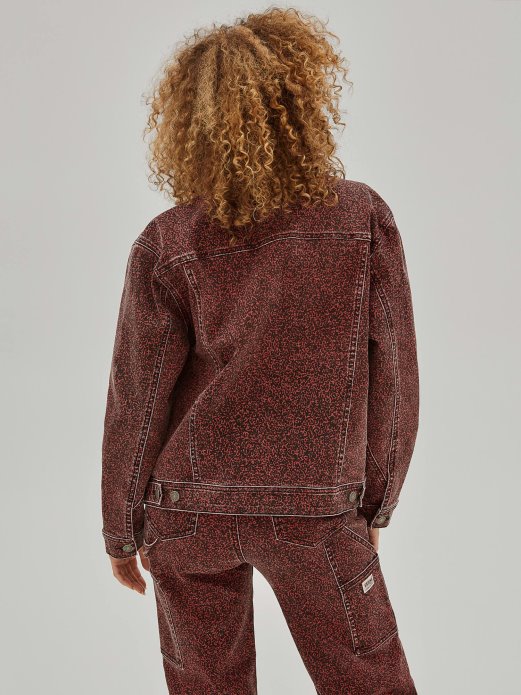 Guess Shopping Regular Fit Traper Jakna Crvena