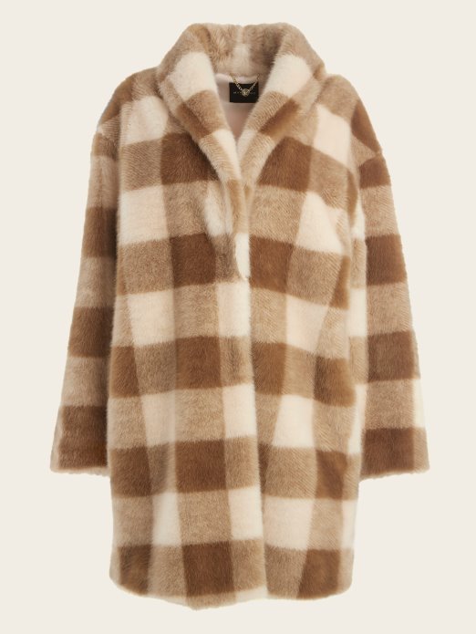 Guess Shopping Rochelle Coat Pustinjska Oluja I šećer Sw