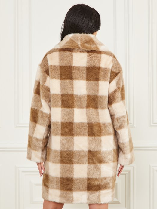 Guess Shopping Rochelle Coat Pustinjska Oluja I šećer Sw