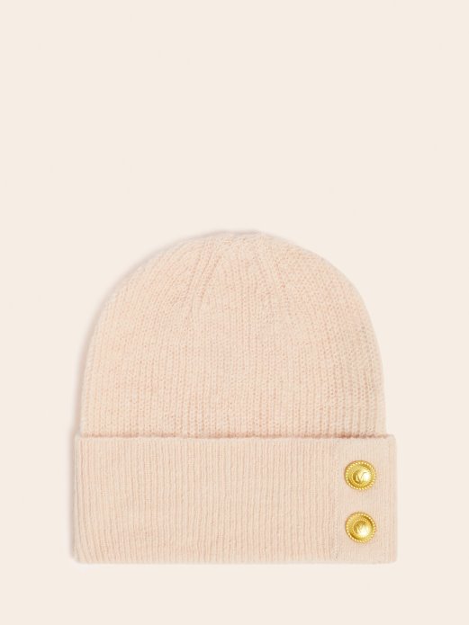 Guess Shopping Ružičasta Kapica Od Mješavine Vune Marciano