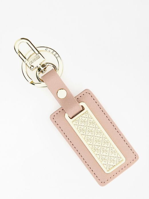 Guess Shopping Ružičasti Privjesak S Logotipom 4g