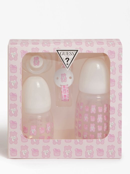 Guess Shopping Ružičasti Set Pribora Za Novorođenče