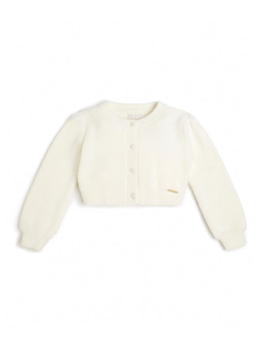 Guess Shopping Salt Bijeli Krzneni Kardigan (3m-7)