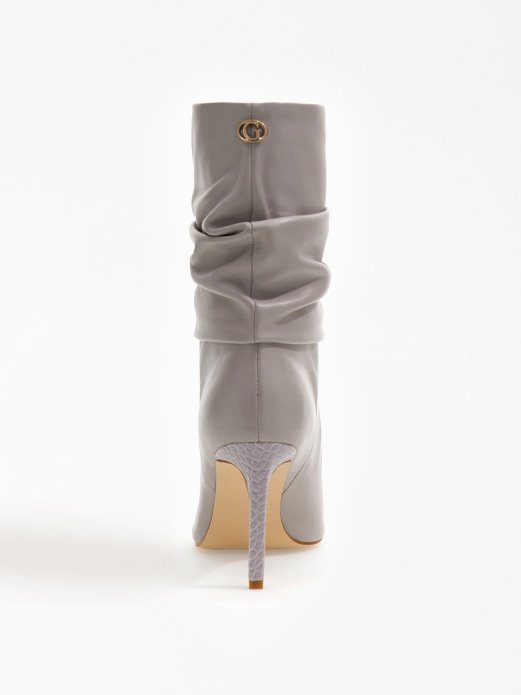 Guess Shopping Sive Višestruke Dabbi čizme Od Prave Kože