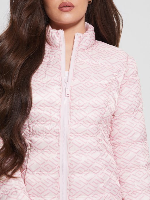 Guess Shopping Skromna Ružičasta Eko Janis Dvokrevetna Jakna