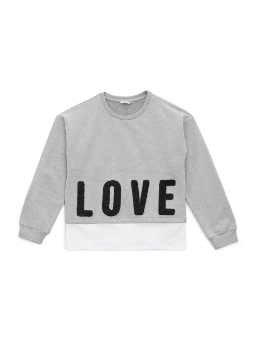 Guess Shopping Slojeviti Pulover (7-14) Svijetlo Vrijesko Siva