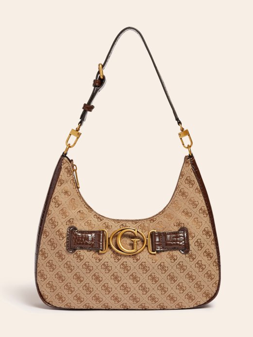 Guess Shopping Smeđa Aviana 4g Logo Hobo