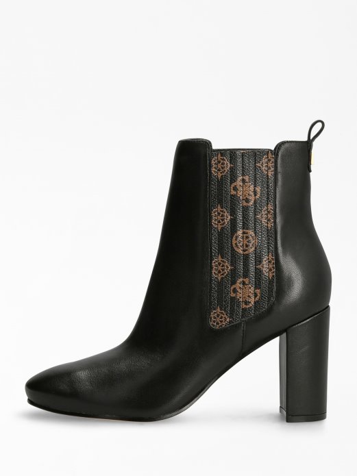 Guess Shopping Smeđa Kaelyn čizma Od Prave Kože