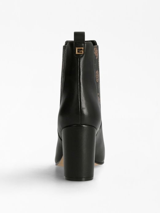 Guess Shopping Smeđa Kaelyn čizma Od Prave Kože