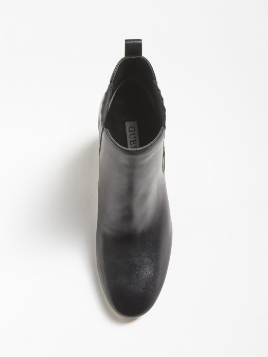 Guess Shopping Smeđa Kaelyn čizma Od Prave Kože