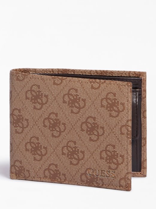 Guess Shopping Smeđa Vezizola 4g Logo Novčanik