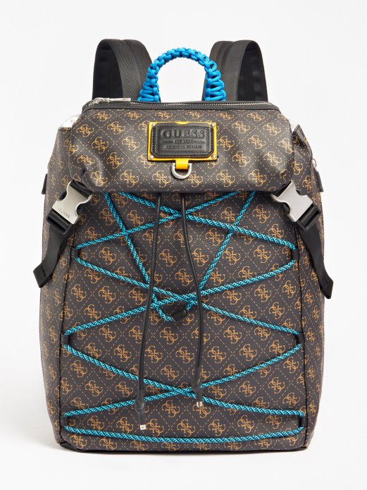 Guess Shopping Smeđi Ruksak Salameda 4g Logo