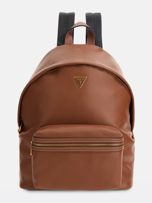 Guess Shopping Smeđi Scala Ruksak S Prednjim Džepom