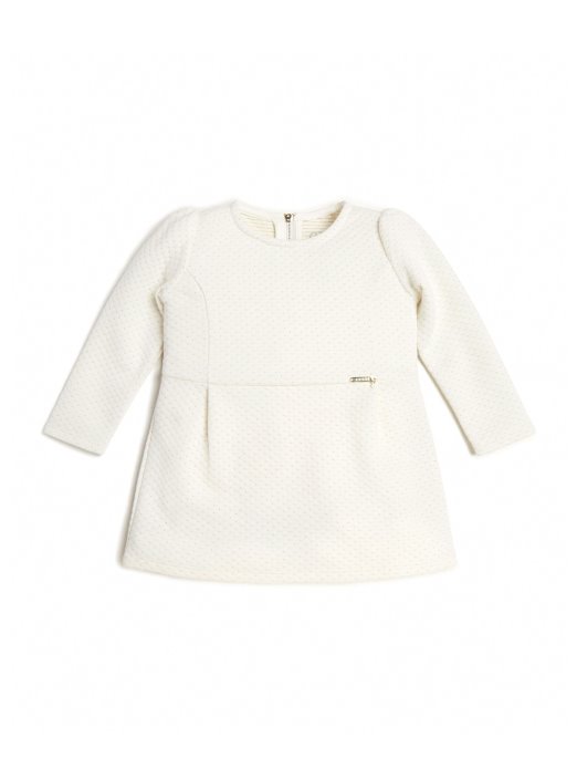 Guess Shopping Sol Bijela Lurex Jacquard Haljina (2-7)