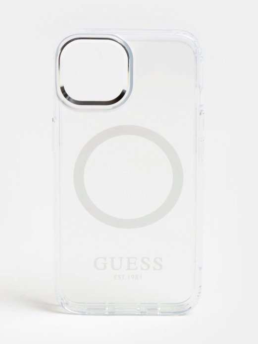 Guess Shopping Srebrna Maska ​​​​za Iphone 14 Magsafe