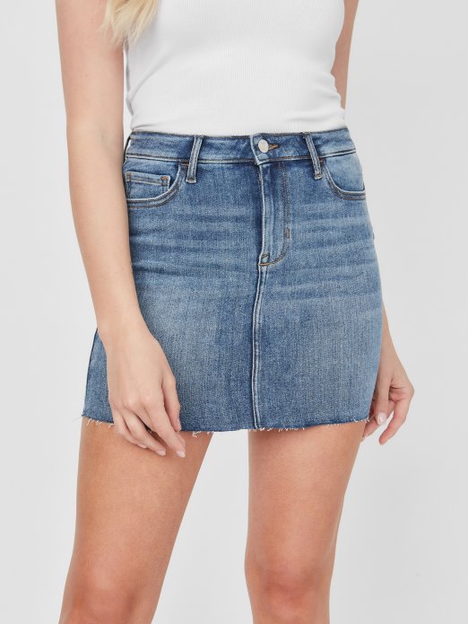 Guess Shopping Srednje Pranje Eko Olga Mini Suknja