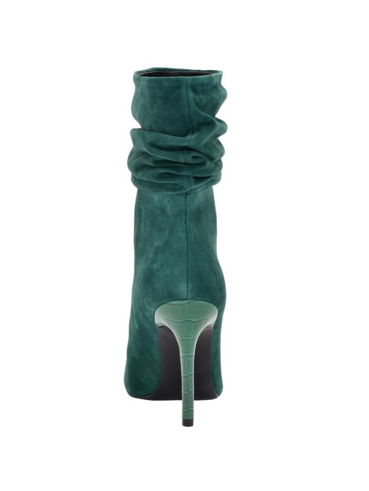 Guess Shopping Srednje Zelena 310 čizma Za Spuštanje Od Brušene Kože