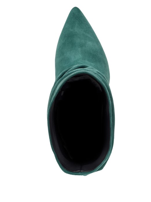 Guess Shopping Srednje Zelena 310 čizma Za Spuštanje Od Brušene Kože