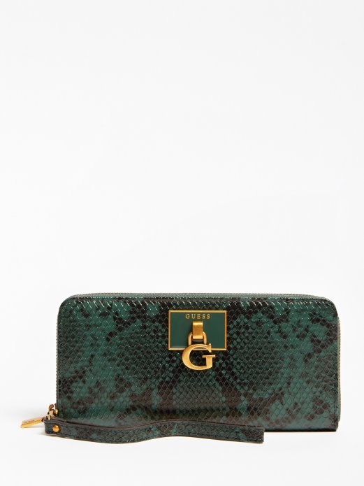 Guess Shopping Stephi Python Print Maksi Novčanik