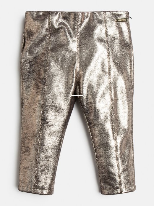 Guess Shopping Tajice Od Umjetne Antilop Zlatne